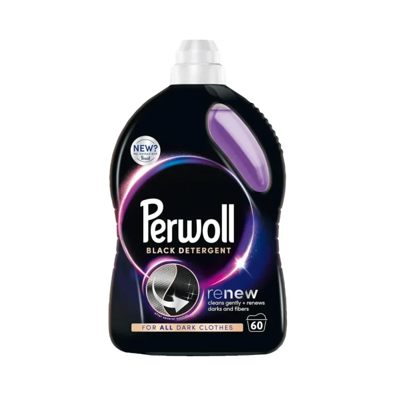 Гел за пране PERWOLL Black 3 л 60 дози - PERWOLL