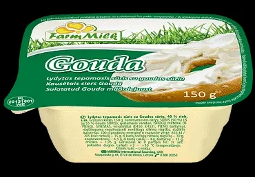 Топено сирене FARM MILK гауда за мазане 150 г - FARM MILK