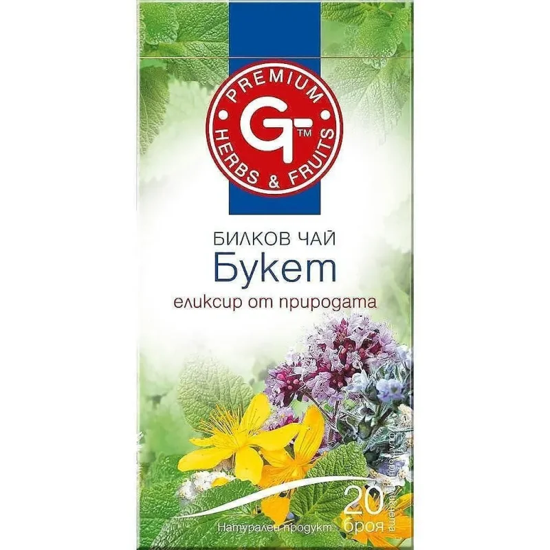 Чай GT PREMIUM Букет 20 г - GT PREMIUM