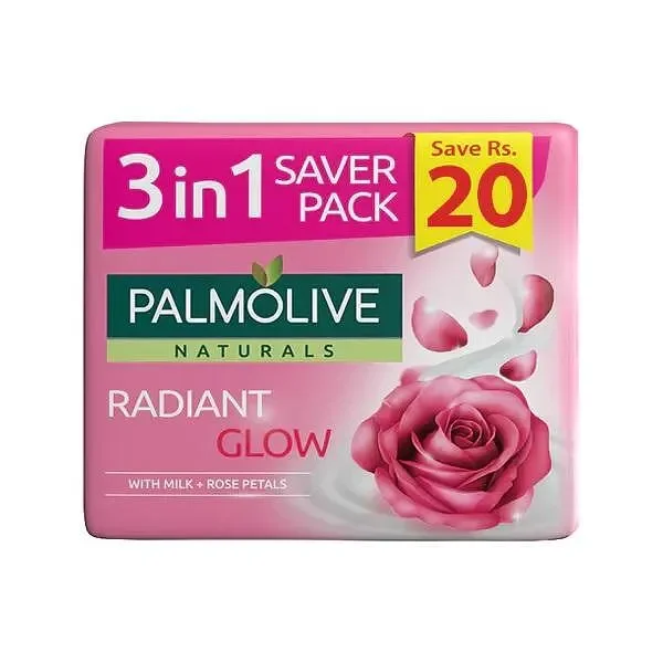 Сапун PALMOLIVE Rose Petals 90 г, 3+1бр. - PALMOLIVE