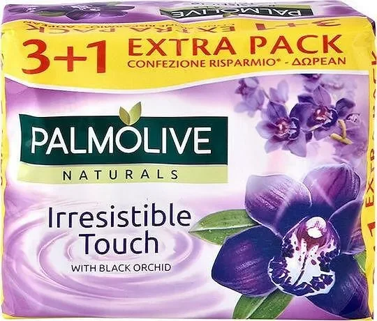 Сапун PALMOLIVE Black Orchid 90 г, 3+1 бр. - PALMOLIVE