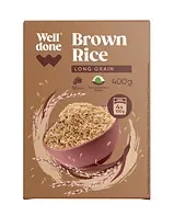 Ориз WELL DONE кафяв 400 г - WELL DONE