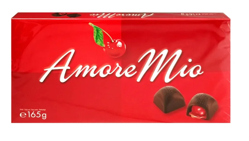 Бонбони AMORE MIO пияна вишна 165 г - AMORE MIO