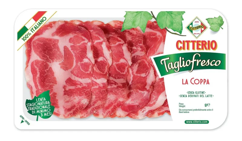 Колбас CITTERIO La Coppa слайс 70 г - CITTERIO