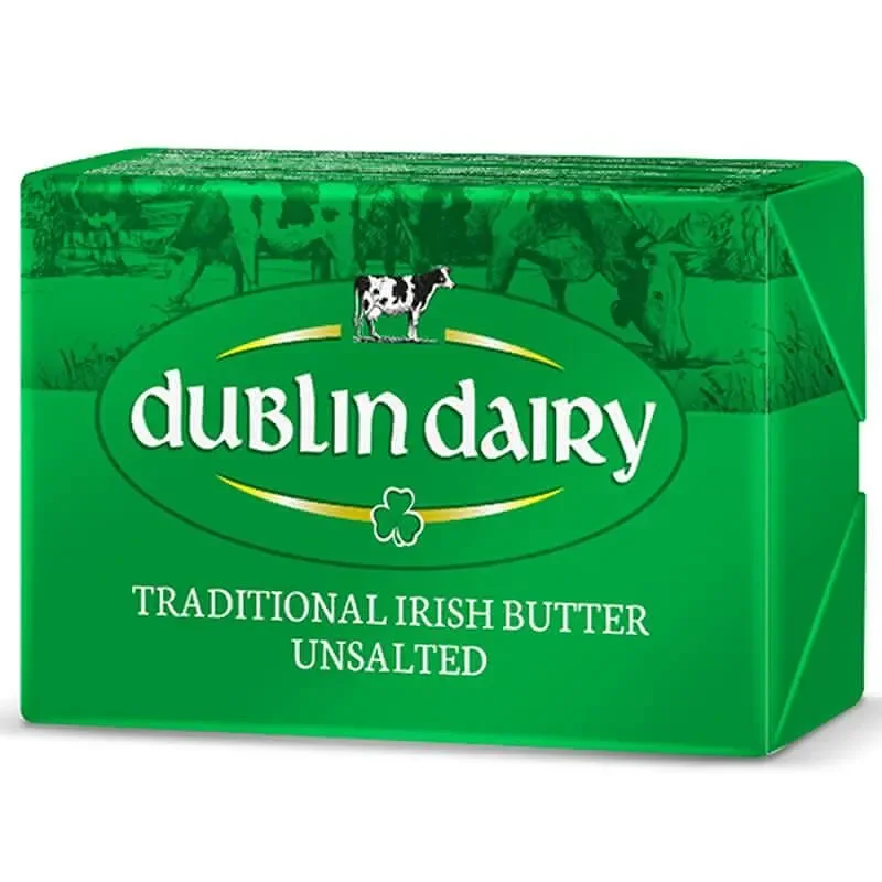 Ирландско краве масло без сол Dublin Dairy 82% 200 г - DUBLIN
