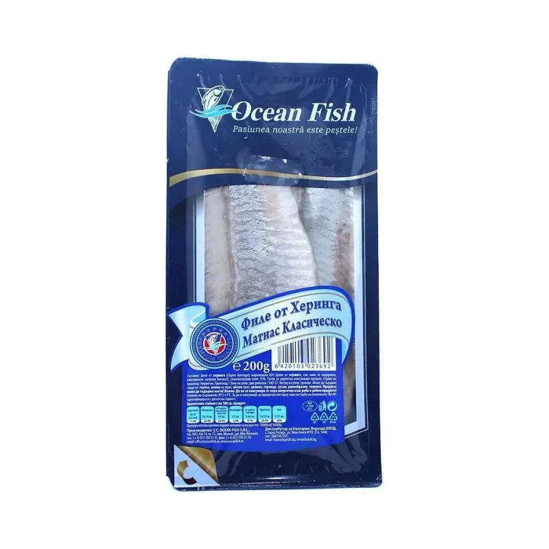 Херинга филе Матиас класическо 200 г - OCEAN FISH