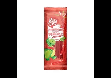 Желирани бонбони Pencils MIO&RIO ягода 150 г - MIO&RIO