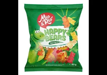 Желирани бонбони Happy Bears MIO&RIO 300 г - MIO&RIO