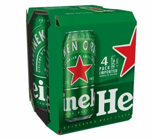 Бира HEINEKEN мултипак кен 4х500 мл - HEINEKEN