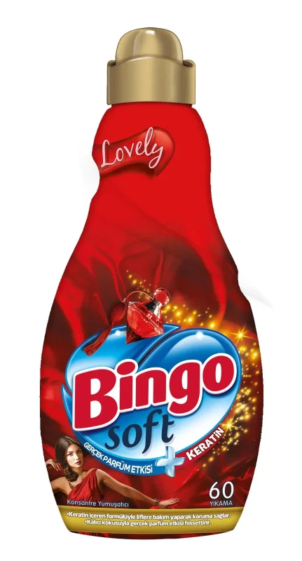 Омекотител BINGO Soft Lovely 1.44 л 60 дози
