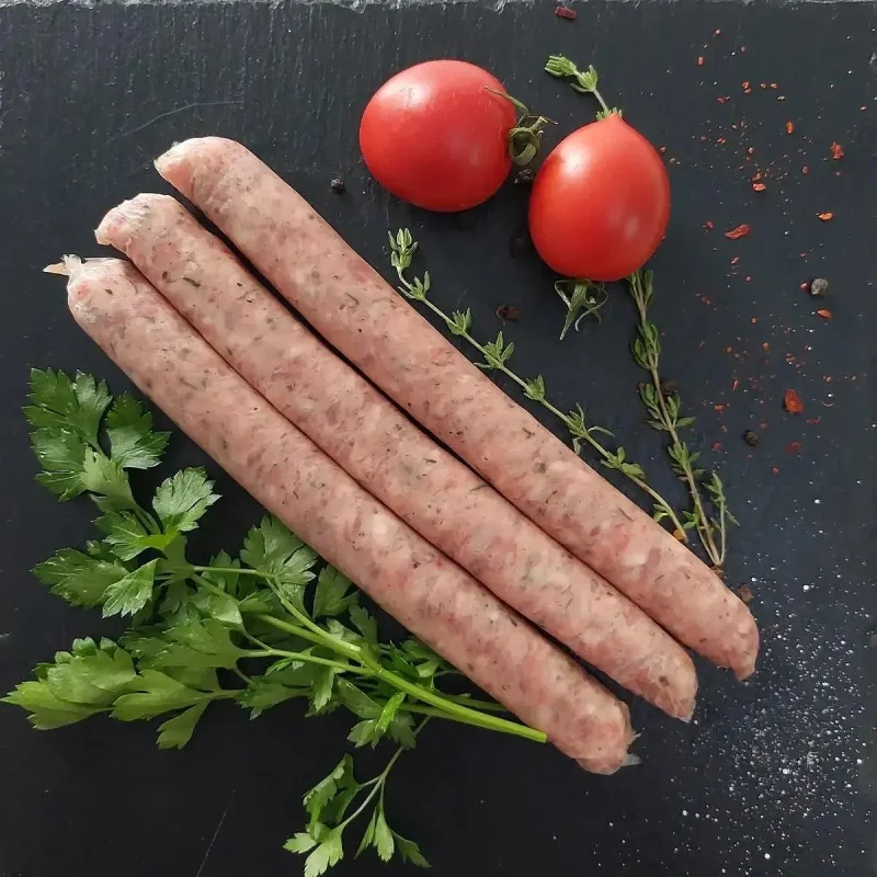 Тънки наденички MЕСНИ ИЗКУШЕНИЯ 400 г - МЕСНИ ИЗКУШЕНИЯ