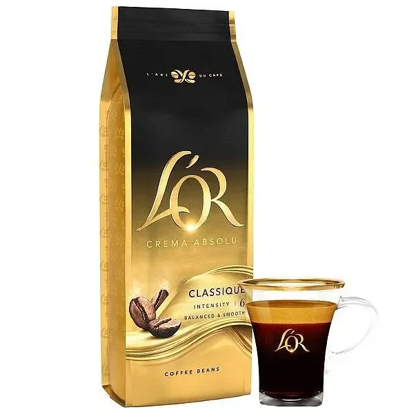 Кафе на зърна L'OR Crema Absolu Classique 1 кг