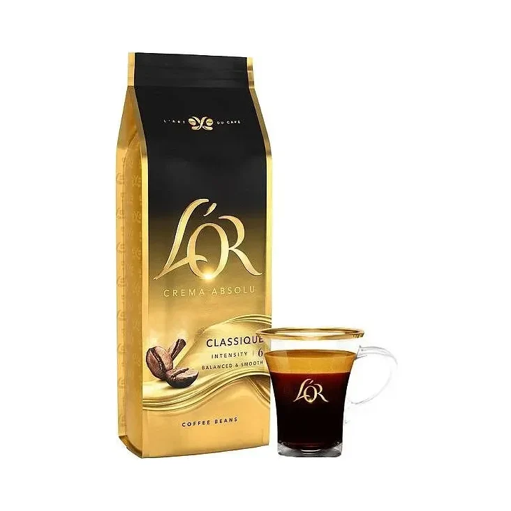 Кафе на зърна L'OR Crema Absolu Classique 1 кг - L'OR