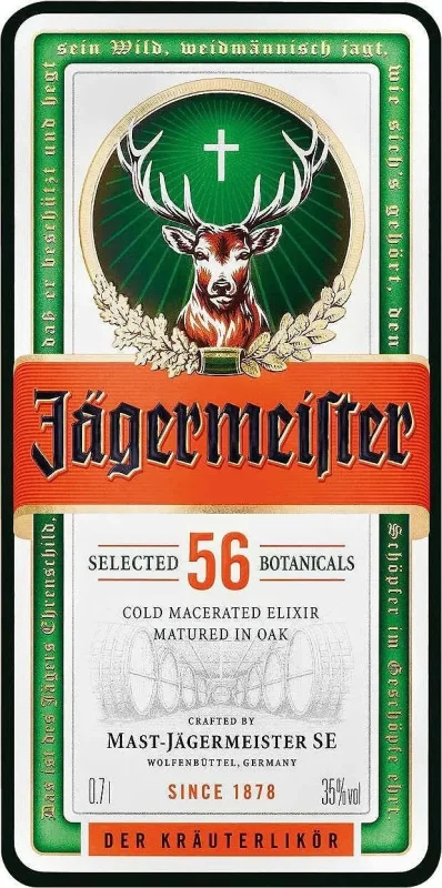 Ликьор JAGERMEISTER 35% алк. 700 мл - JAGERMEISTER