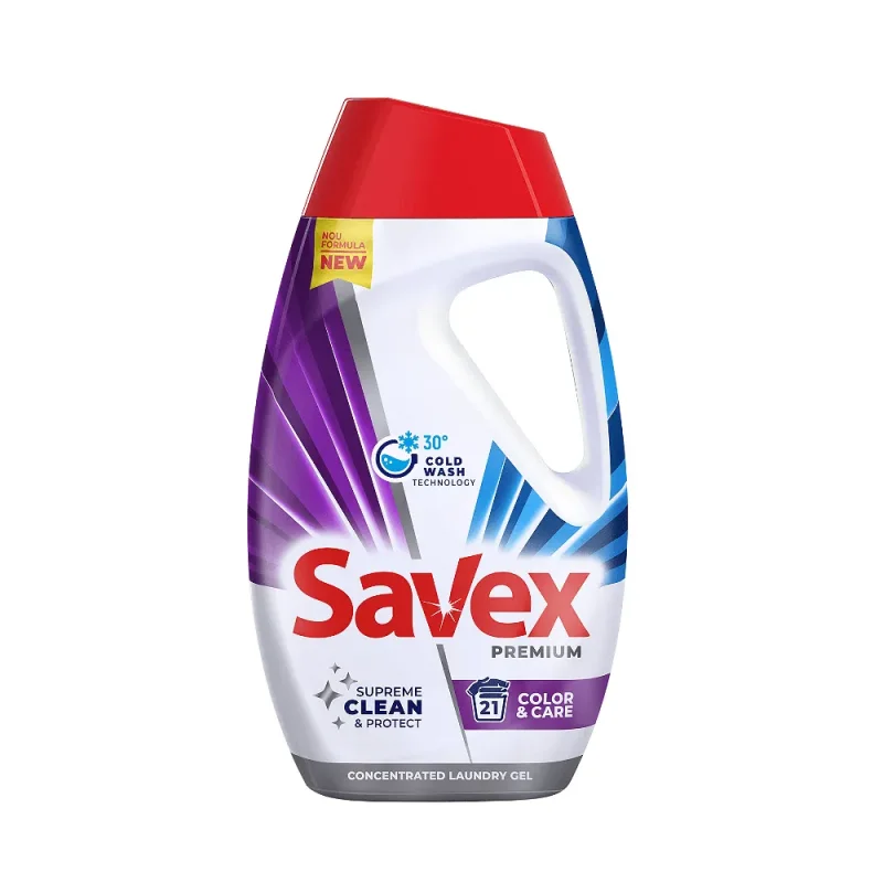 Гел за пране SAVEX Premium Color&Care 24 дози