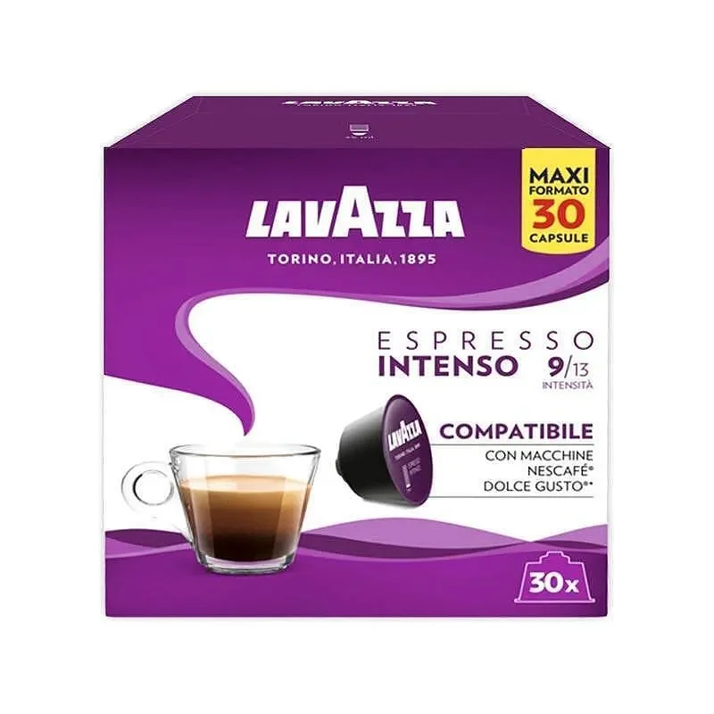 Кафе капсули LAVAZZA Espresso Intenso 30 бр. - LAVAZZA
