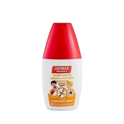 Репелент DERMA Intensive Kids 100 мл - DERMA