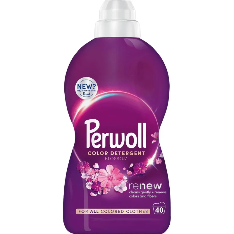 Гел за пране PERWOLL Color Blossom Renew 2 л 40 дози - PERWOLL