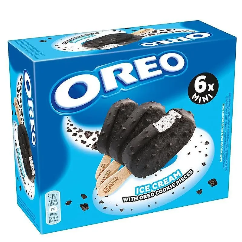 Сладолед OREO стик 6 бр. 384 г - OREO
