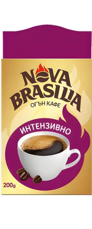 Мляно кафе NOVA BRASILIA Intense 200 г - NOVA BRASILIA