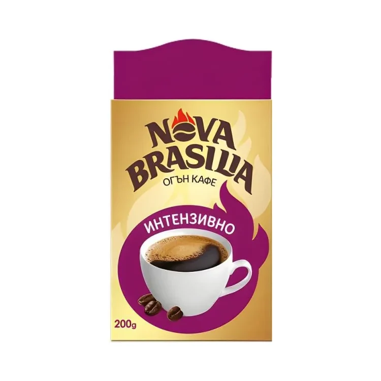 Мляно кафе NOVA BRASILIA Intense 200 г - NOVA BRASILIA
