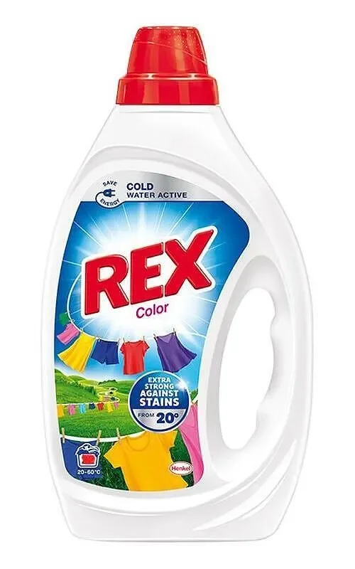 Гел за пране REX Color 2.47 л 55 дози - REX