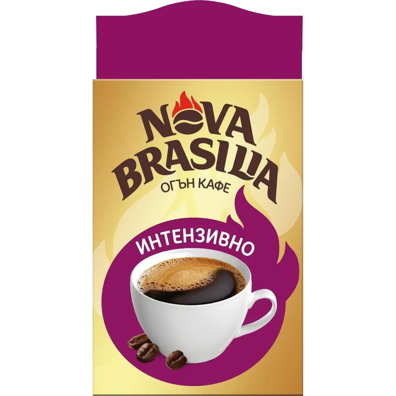 Kафе мляно NOVA BRASILIA Intense 100 г - NOVA BRASILIA