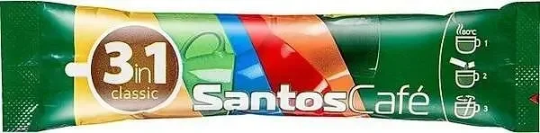 Разтворимо кафе SANTOS 3-в-1 15 г - Santos