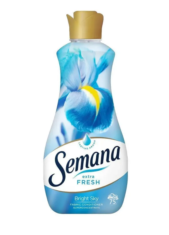 Омекотител SEMANA Extra Fresh Bright Sky 1.5л 75 дози
