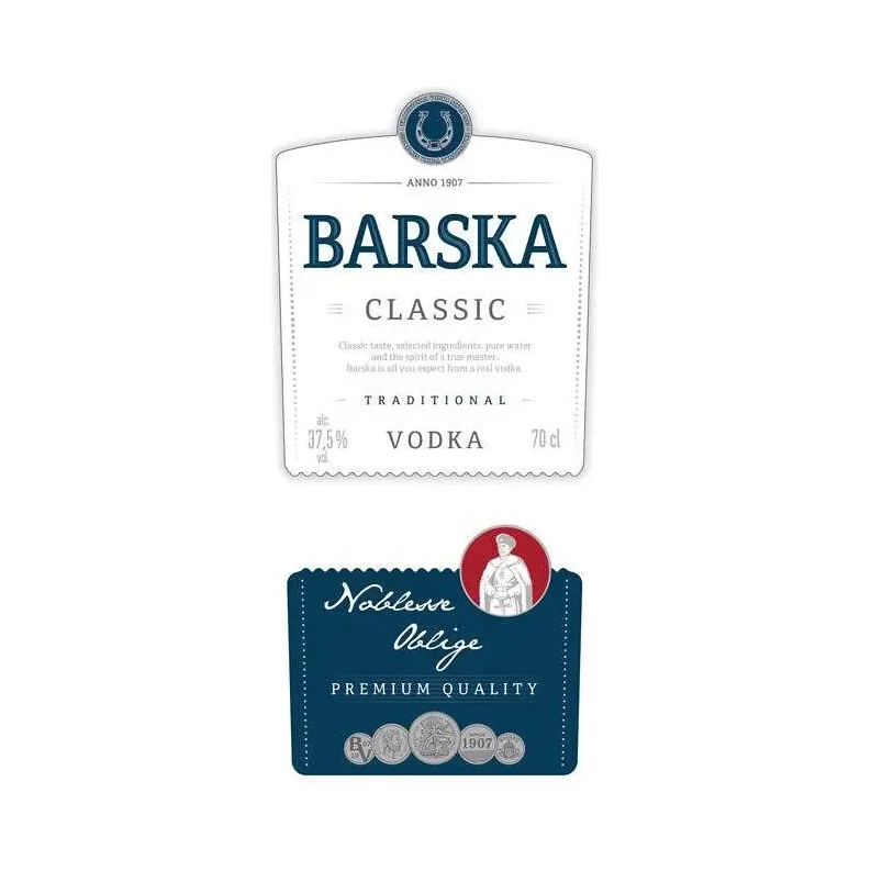Водка BARSKA 37.5% 1 л. - BARSKA