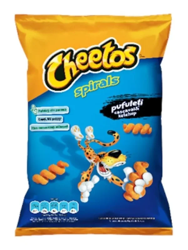 Снакс CHEETOS кашкавал и кетчуп 45 гр. - CHEETOS