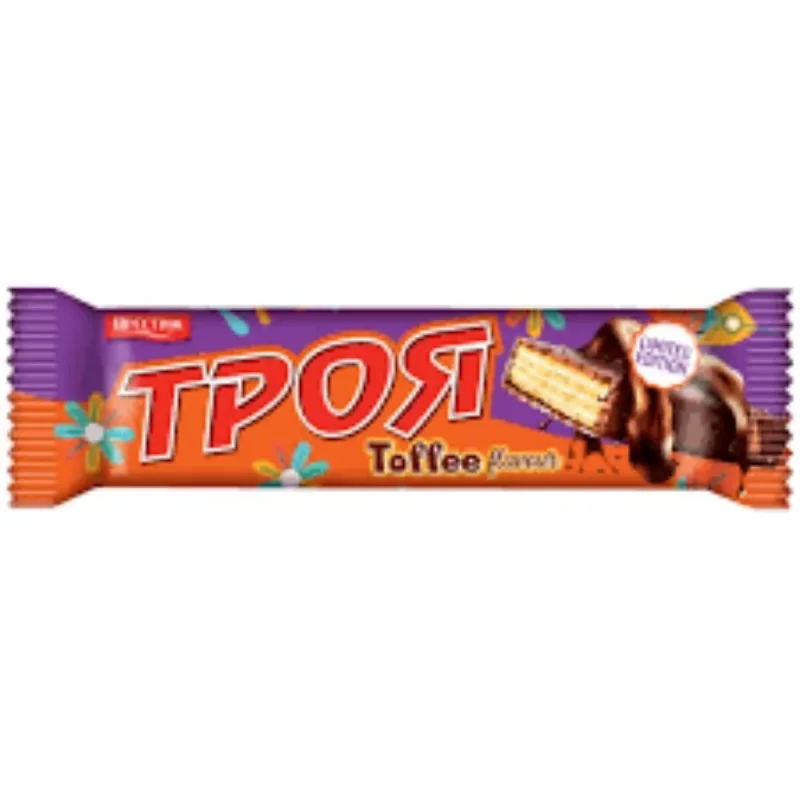 Вафла ТРОЯ тофи 28 гр. - ТРОЯ