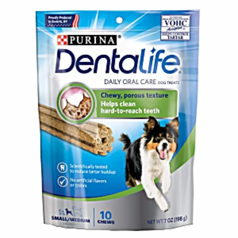 Лакомство за куче DENTALIFE Medium 115 гр. - Purina