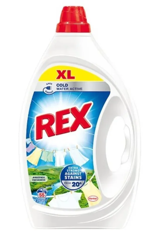 Гел за пране REX Amazonia 2.475 л 55 дози - REX