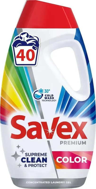 Гел за пране SAVEX 2in1 Color 1.8 л., 40 пранета