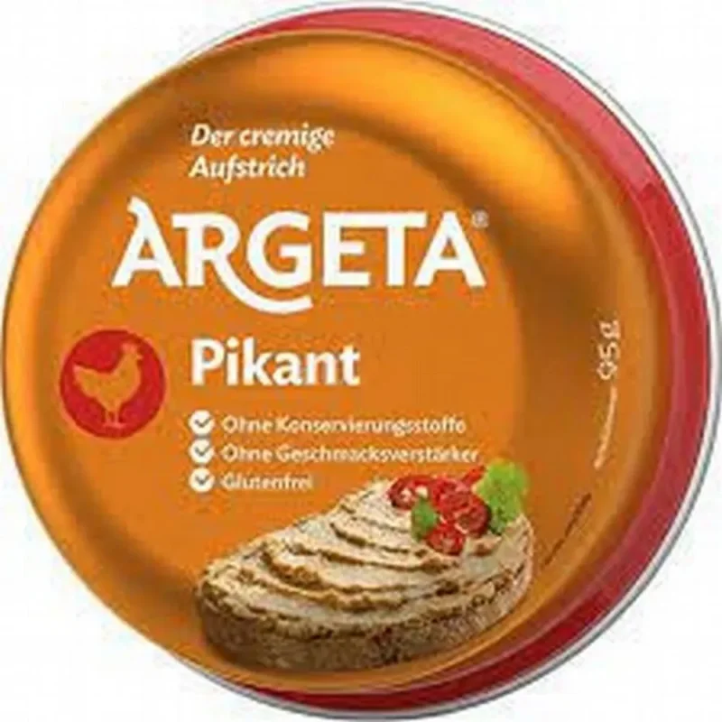 Пастет ARGETA пилешки пикантен 95 гр - ARGETA