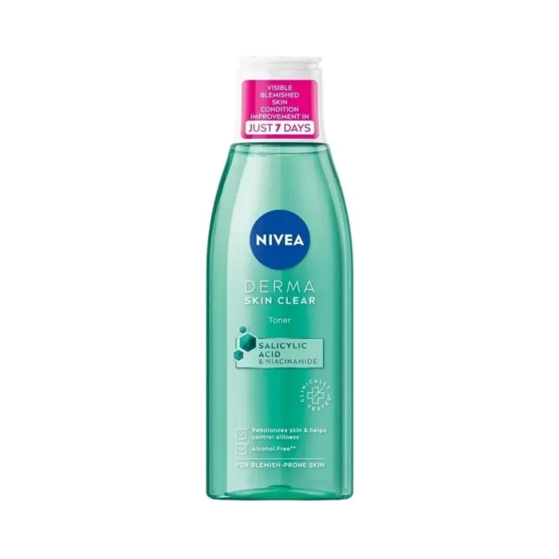 Тоник лице NIVEA Derma Skin Clear 200 мл. - Nivea