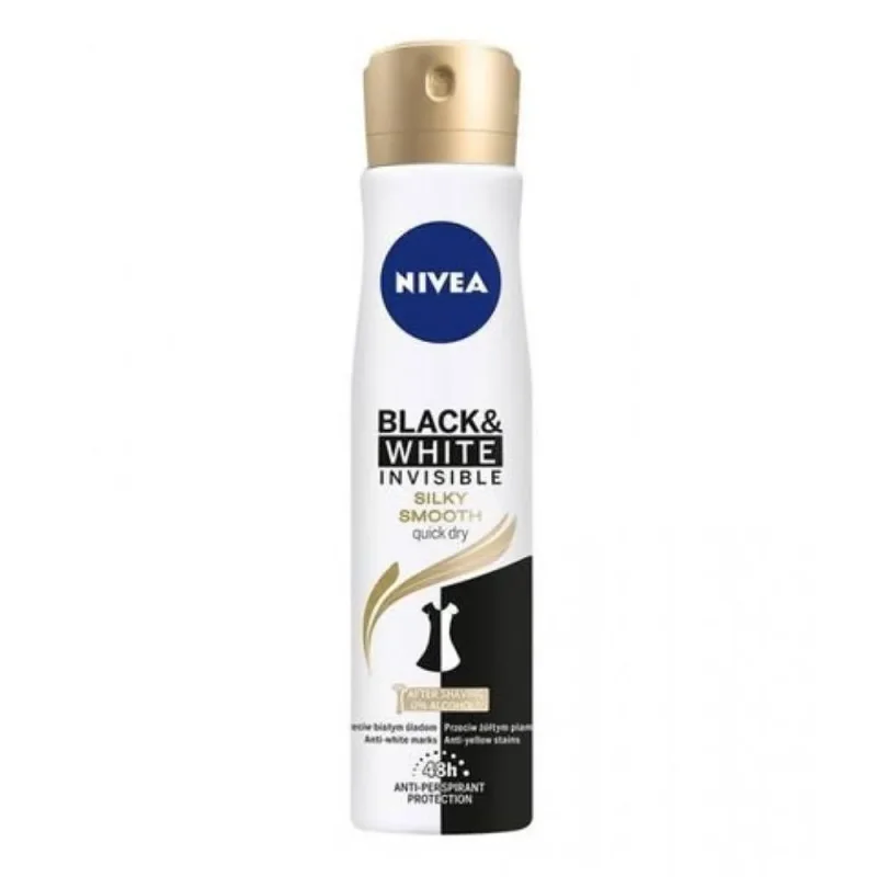 Део спрей NIVEA Invisible B&W Silky 250 мл.