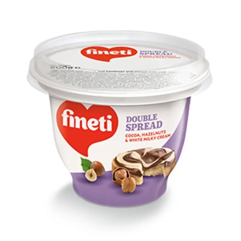Какаов крем FINETTI двуцветен 190 гр. - Fineti