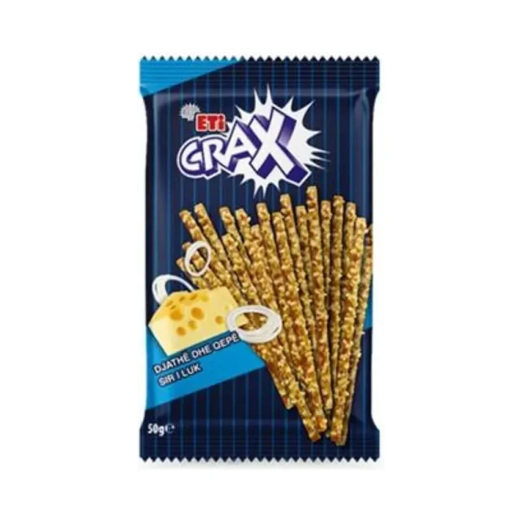 Солети Crax със сирене и лук 50 гр.