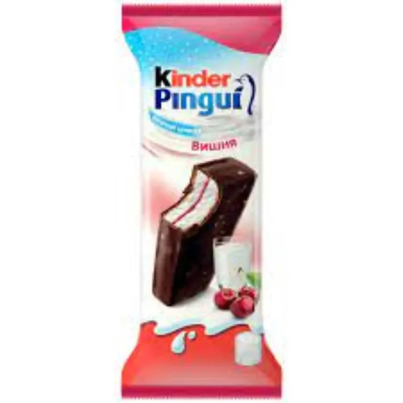 Млечен десерт KINDER PINGUI Череша 30 гр. - KINDER млечни десерти