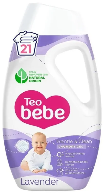 Гел за пране ТЕО Bebe Lavend. 21 пр., 945 мл. - TEO BEBE