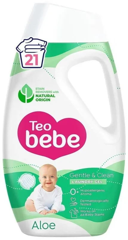 Гел за пране ТЕО Bebe Aloe 21пр., 945 мл. - TEO BEBE