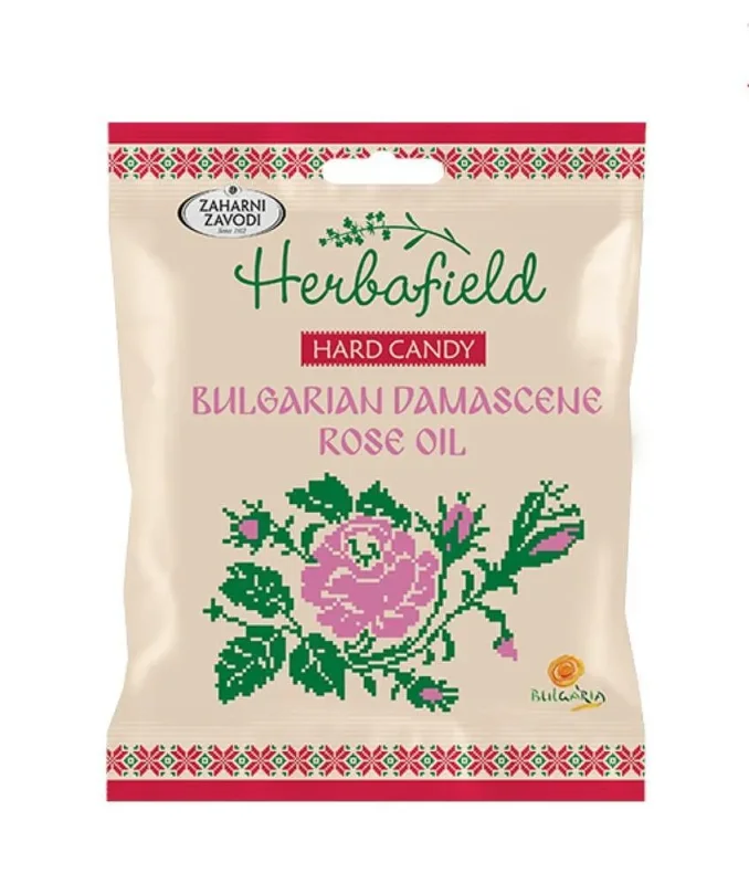 Бонбони Herbafield с розово масло 49 гр
