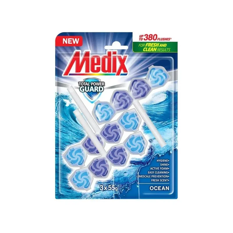 Ароматизатор за тоалетна MEDIX PG Ocean 3x55 гр. - Medix