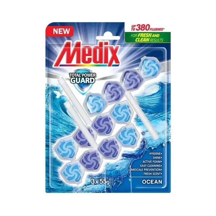 Ароматизатор за тоалетна MEDIX PG Ocean 3x55 гр. - Medix