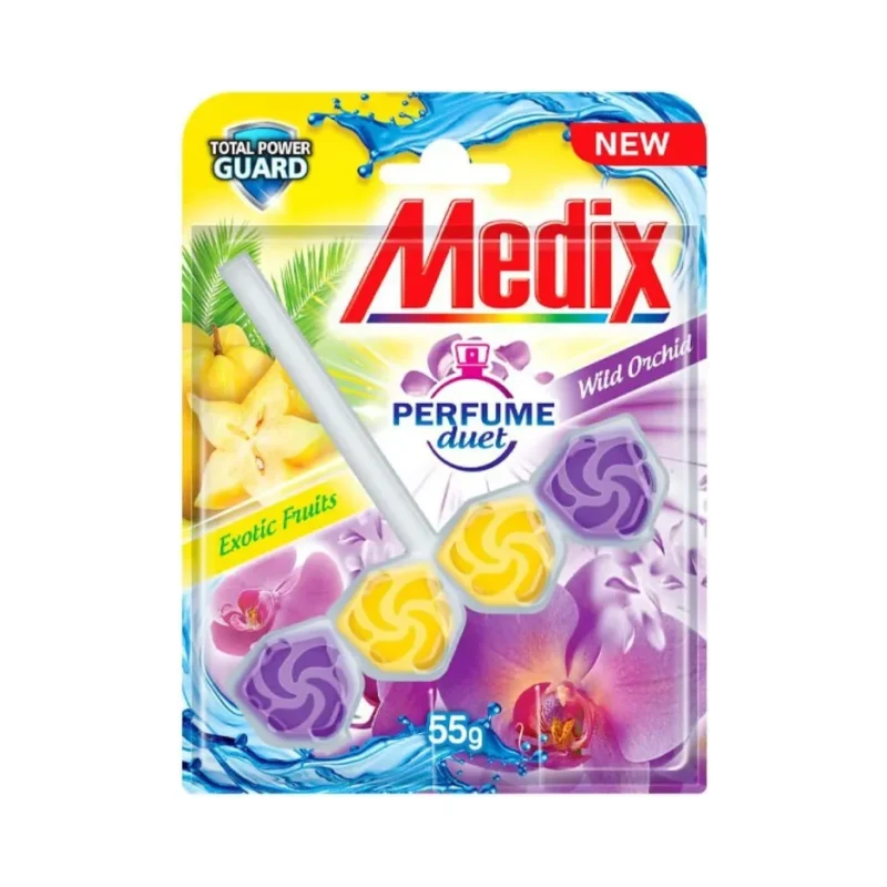 Ароматизатор за тоалетна MEDIX Fruits&Orchid 55 гр. - Medix