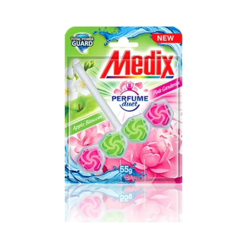 Ароматизатор за тоалетна MEDIX Apple&Gardenia 55 гр - Medix