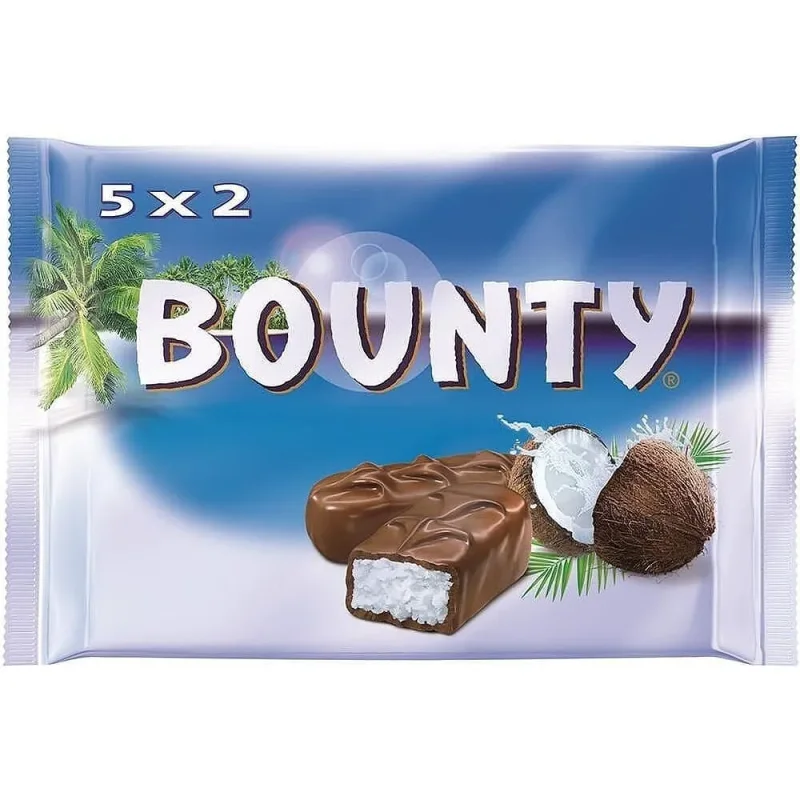 Шоколадов десерт BOUNTY пакет 5 бр - BOUNTY
