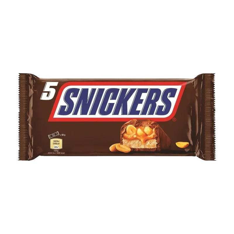 Шоколадов десерт SNICKERS пакет 5 бр - Snickers